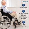 Proheal Coccyx Foam Wheelchair Cushion 16" x 16" x 2" PH-70001CX